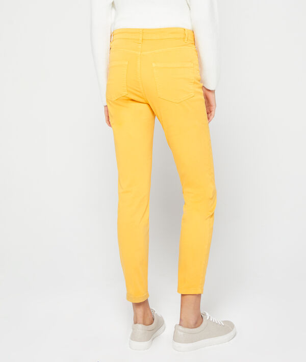 Pantalón ajustado de algodón Pantalón ajustado de algodón