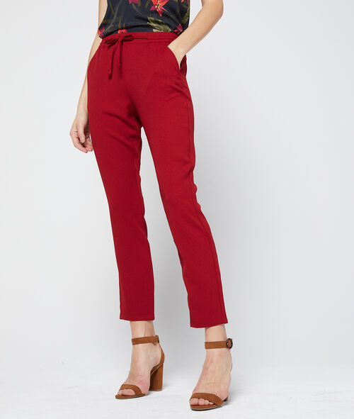 Pantalón alto con cinturón Pantalón alto con cinturón