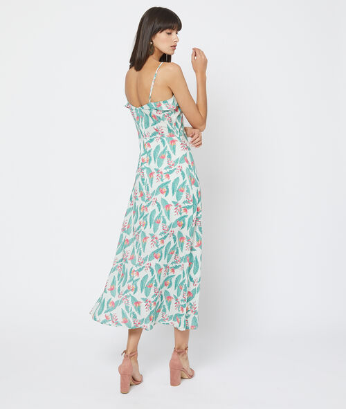 Vestido largo estampado floral Vestido largo estampado floral