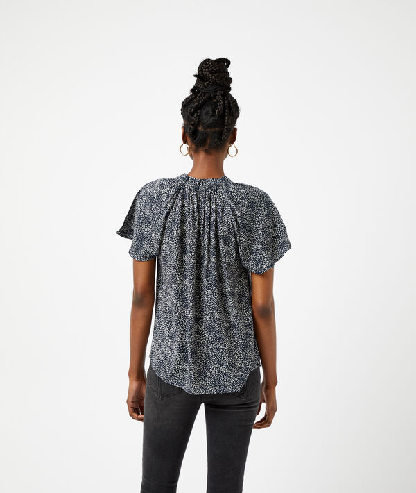 Blusa corta estampada Blusa corta estampada