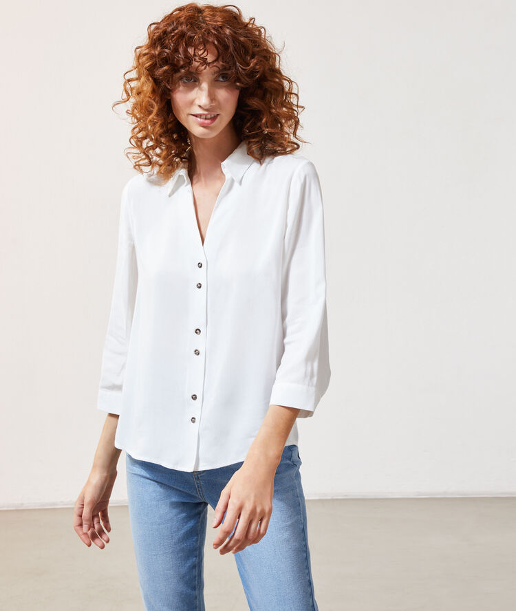 Camisa lisa crudo.