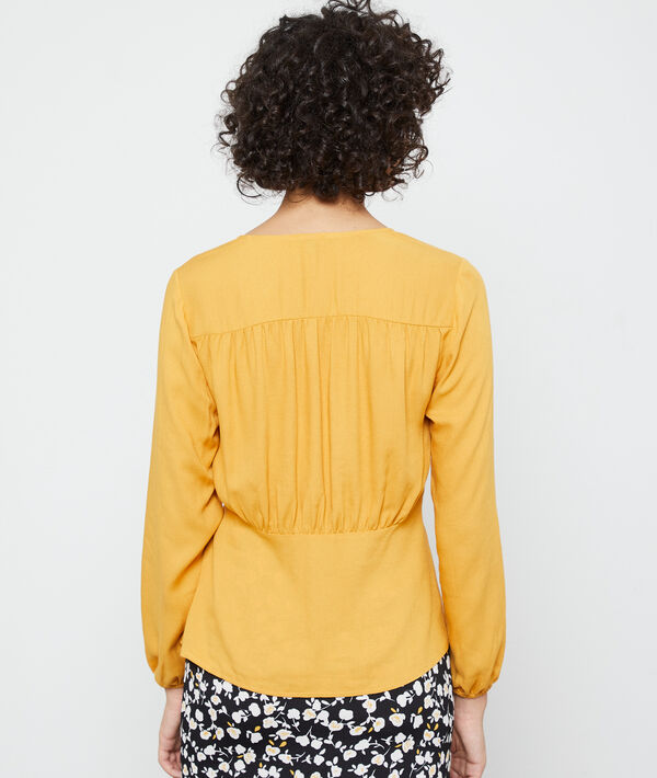 Blusa cuello en V Blusa cuello en V