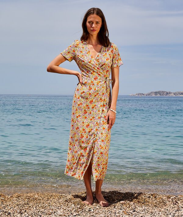 Vestido largo estampado floral Vestido largo estampado floral