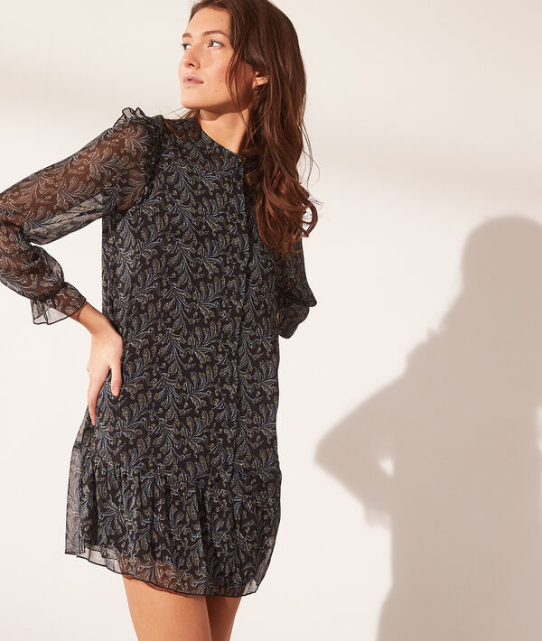 Vestido vaporoso estampado Vestido vaporoso estampado