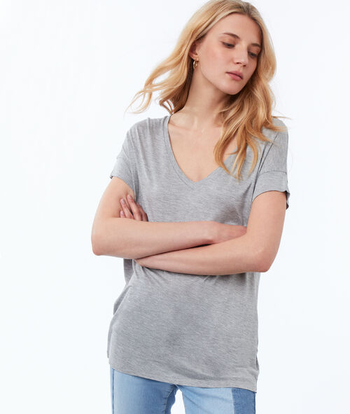Camiseta escote en V Camiseta escote en V