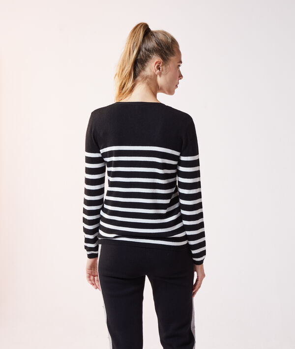 Jersey marinero, escote con lazada Jersey marinero, escote con lazada