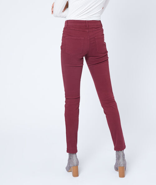 Pantalón ajustado de algodón Pantalón ajustado de algodón