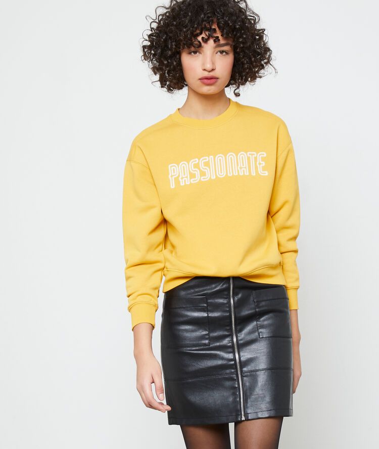 Sudadera bordada ‘passionate’ c.miel.