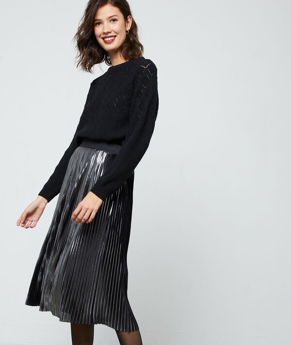Falda midi plisada Falda midi plisada