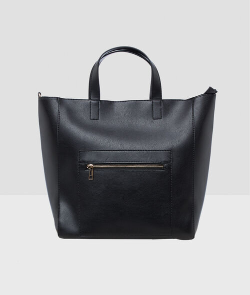 Bolso con asas y cremallera Bolso con asas y cremallera
