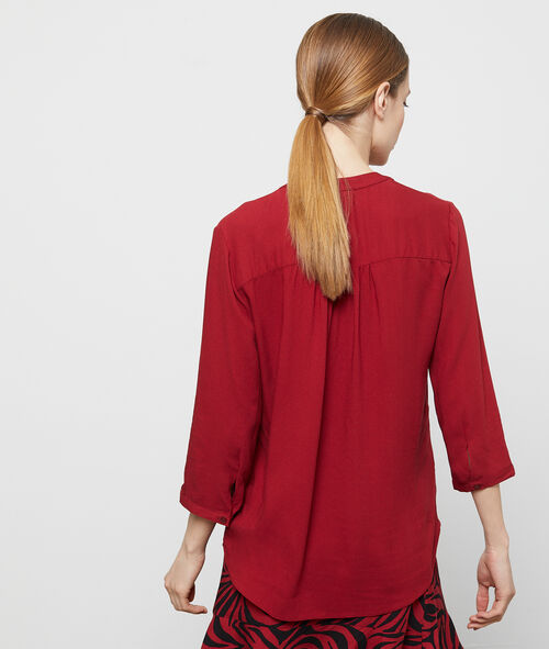 Blusa de cuello tunecino Blusa de cuello tunecino