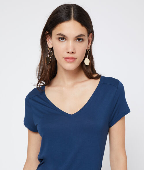 Camiseta cuello en V Camiseta cuello en V