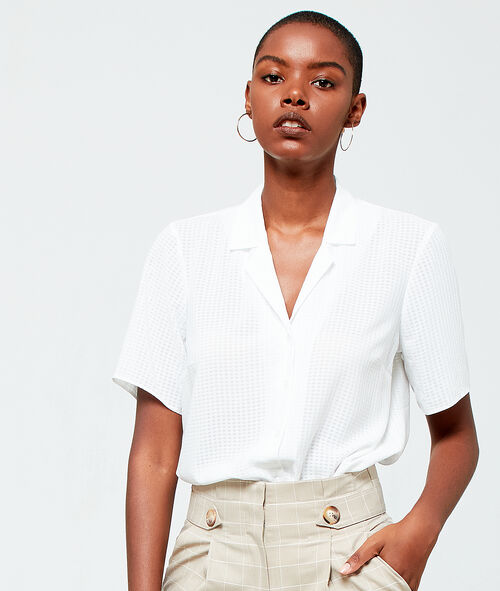 Camisa efecto texturizado Camisa efecto texturizado