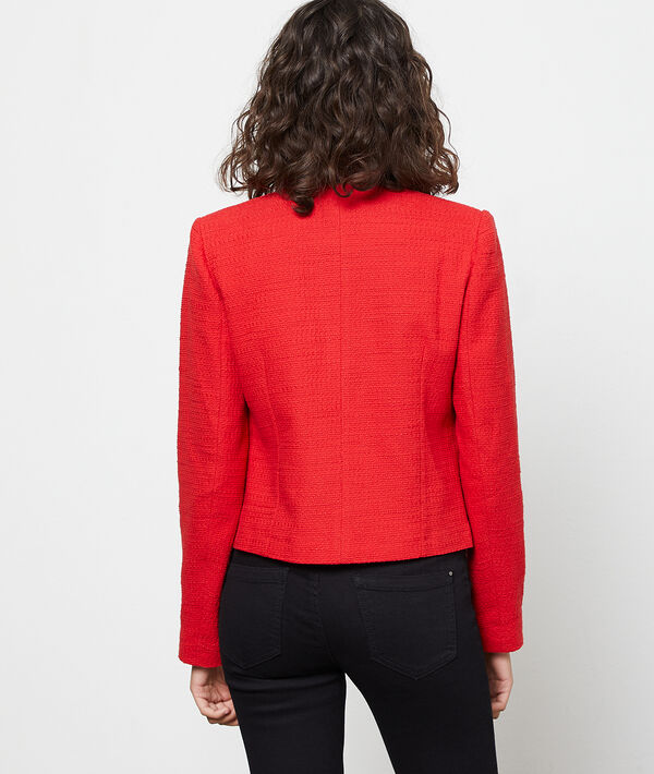 Chaqueta de sastre efecto tweed Chaqueta de sastre efecto tweed