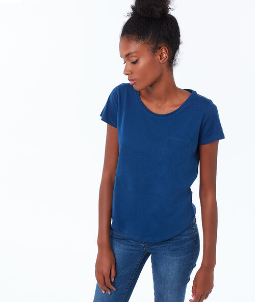 Camiseta cuello redondo algodón Camiseta cuello redondo algodón