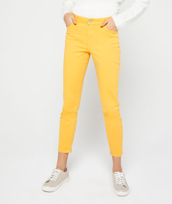 Pantalón ajustado de algodón Pantalón ajustado de algodón