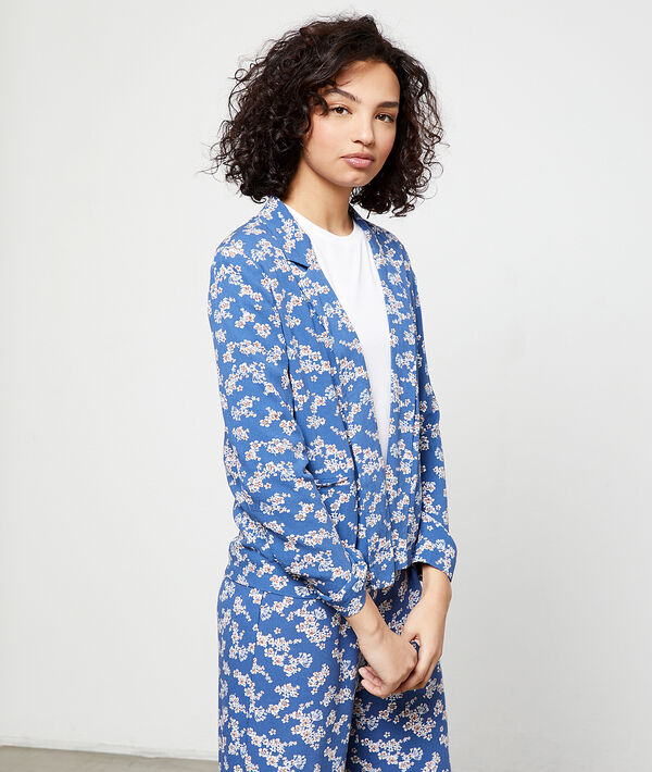 Chaqueta de sastre estampado floral Chaqueta de sastre estampado floral