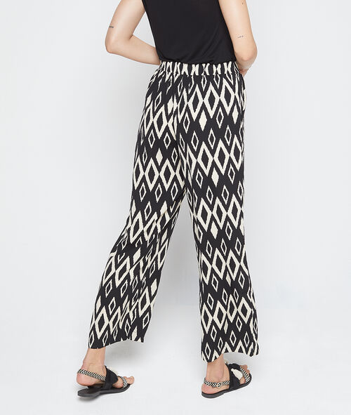 Pantalón estampado gráfico Pantalón estampado gráfico