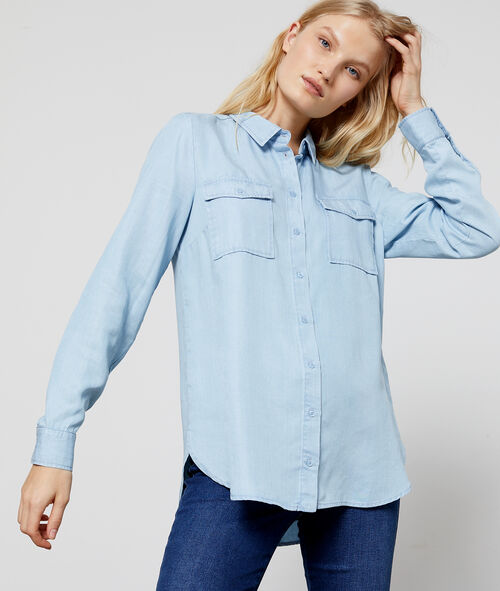 Camisa de tencel Camisa de tencel