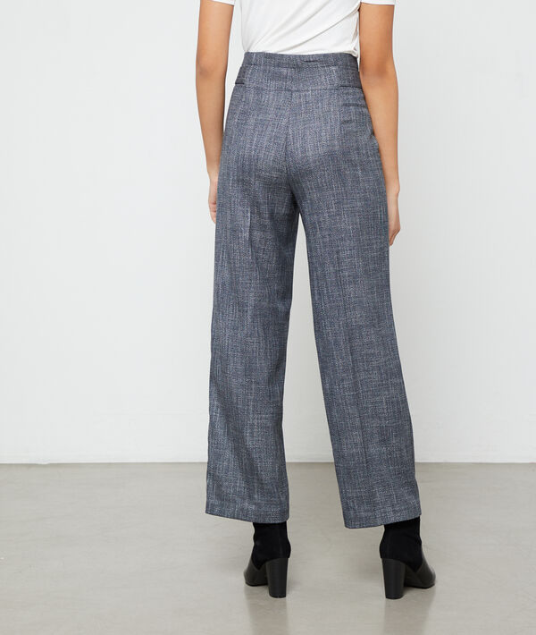 Pantalón de talle alto y de pinza Pantalón de talle alto y de pinza