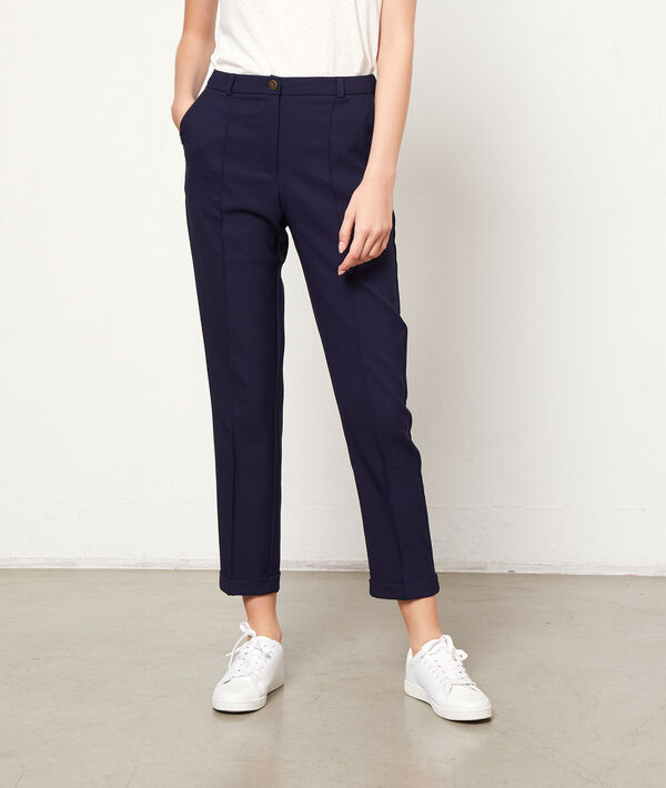 Pantalón corte zanahoria Pantalón corte zanahoria