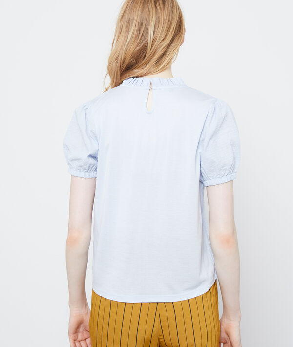 Top cuello cisne plumetis Top cuello cisne plumetis