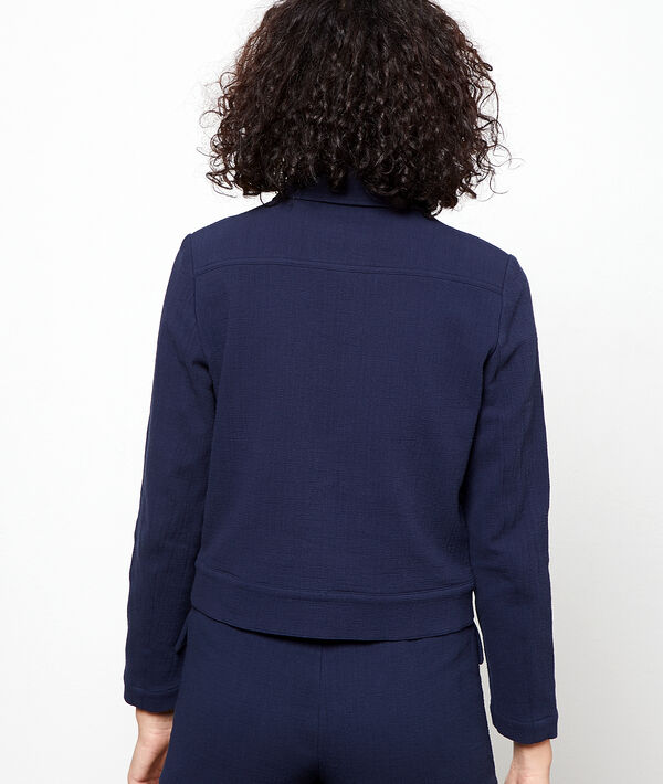 Chaqueta de sastre lisa de algodón Chaqueta de sastre lisa de algodón