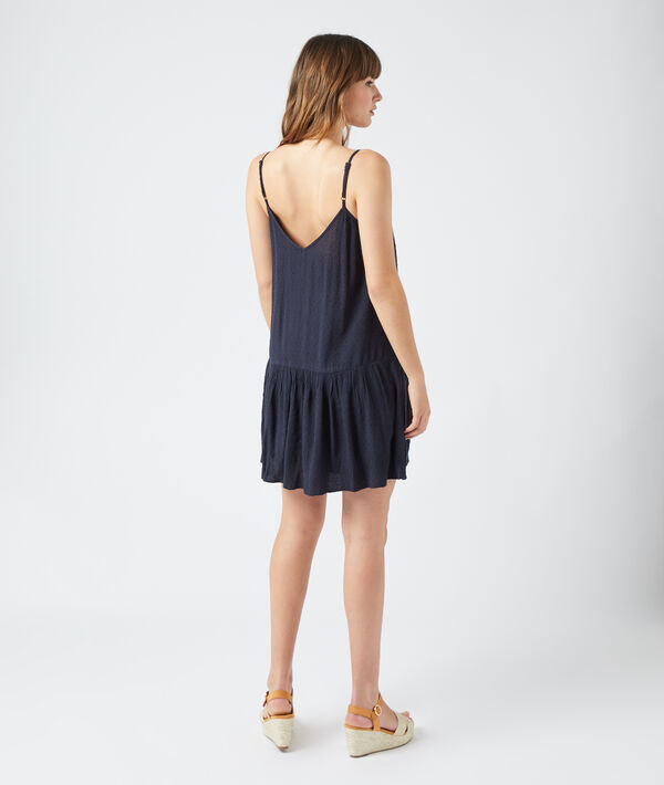Vestido corto tul plumeti Vestido corto tul plumeti