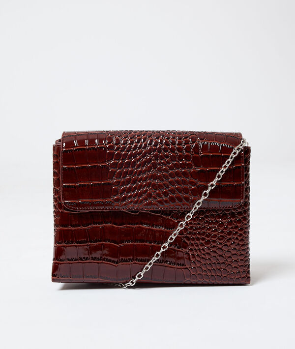 Bolso bandolera efecto cocodrilo Bolso bandolera efecto cocodrilo