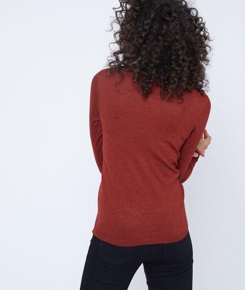 Pull col rond en maille fine Pull col rond en maille fine