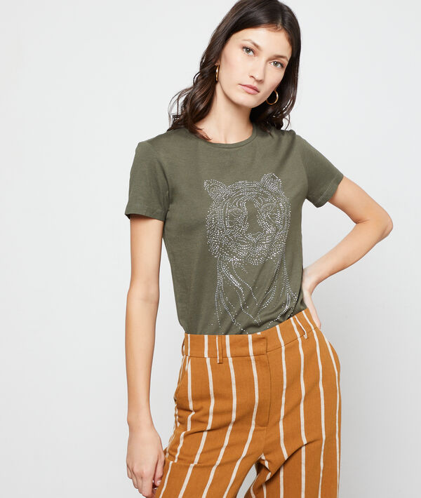 Camiseta serigrafiada tigre Camiseta serigrafiada tigre