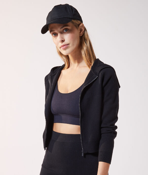 Chaqueta tipo sudadera con capucha Chaqueta tipo sudadera con capucha