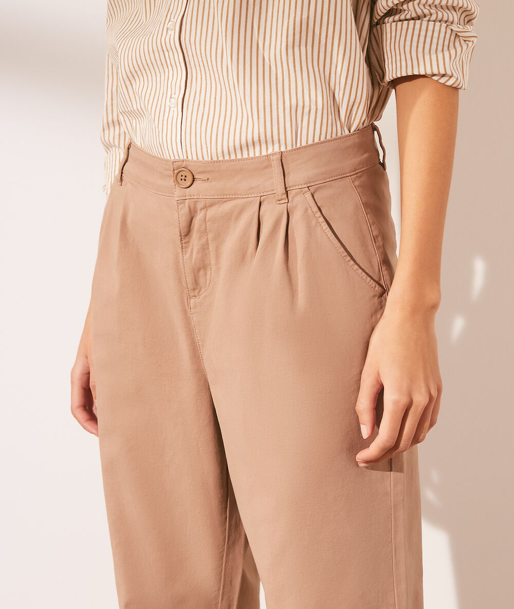 Pantalón chino c.camel.
