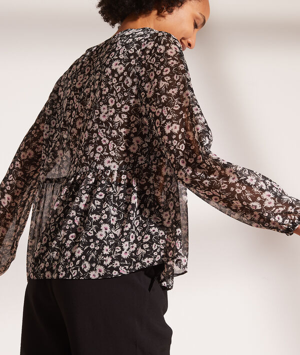 Blusa fluida estampado floral Blusa fluida estampado floral