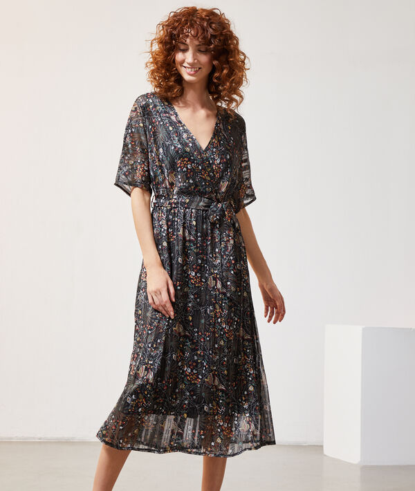 Vestido midi estampado Vestido midi estampado