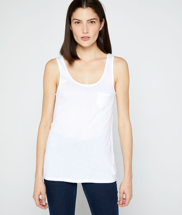Camiseta lisa blanco.