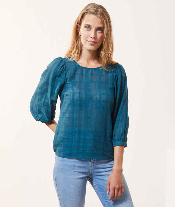 Blusa estampado de cuadros Blusa estampado de cuadros