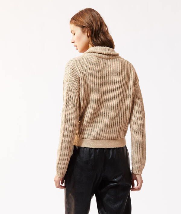 Gilet en maille cache-cœur Gilet en maille cache-cœur