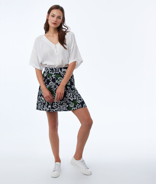 Falda estampado tropical Falda estampado tropical