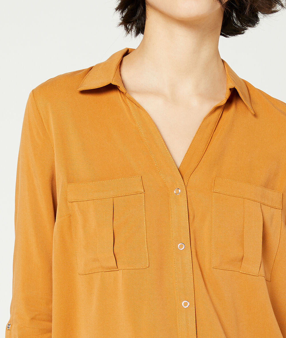 Camisa lisa sabana.