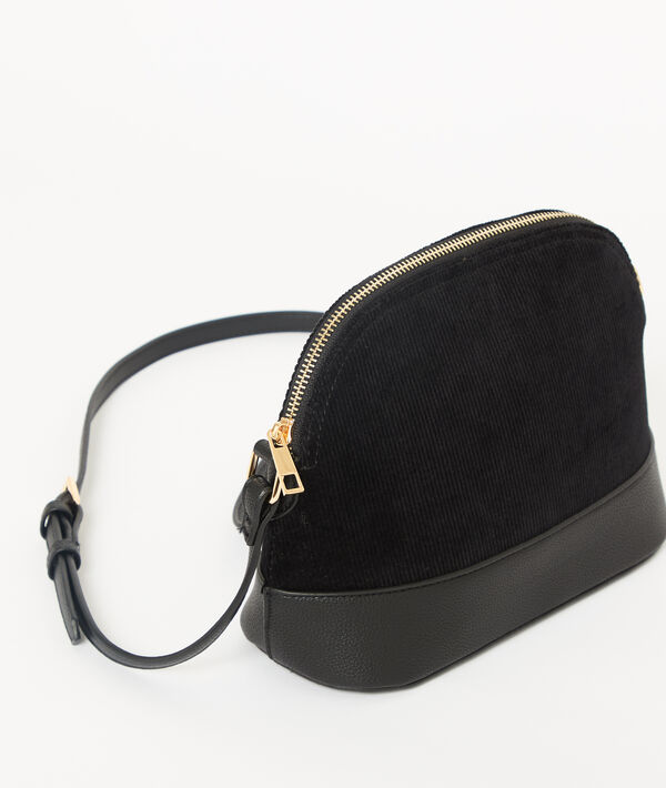 Bolso bandolera efecto terciopelo Bolso bandolera efecto terciopelo