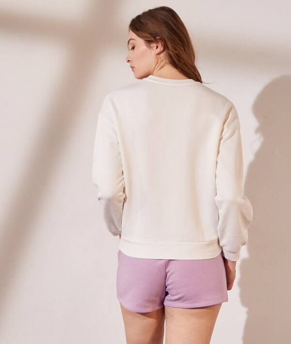 Sudadera con mensaje bordado Sudadera con mensaje bordado