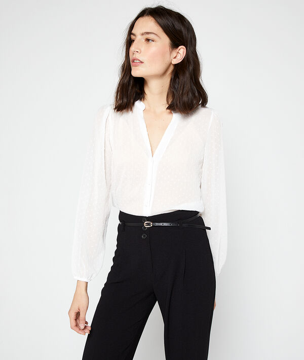 Blusa de plumetis Blusa de plumetis