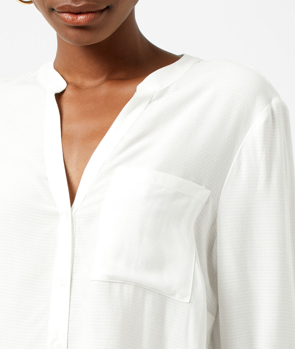 Blusa lisa crudo.