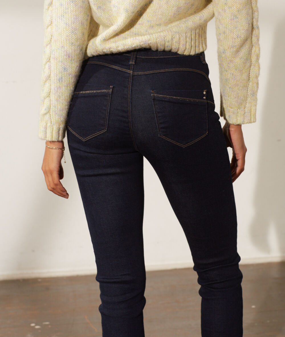 Pantalón vaquero efecto push up c.brut.