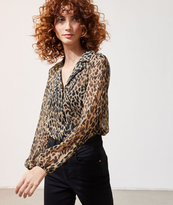 Blusa estampado leopardo Blusa estampado leopardo