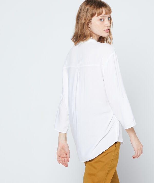 Blusa cuello en V Blusa cuello en V