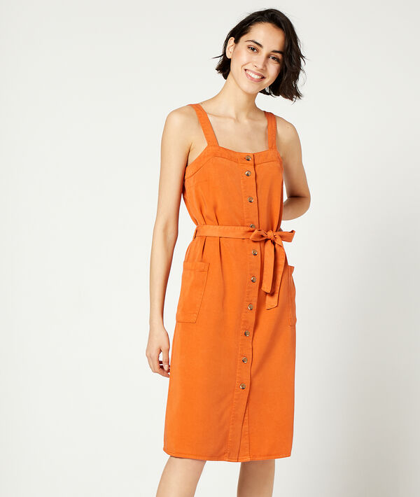 Vestido tirantes con botones Vestido tirantes con botones