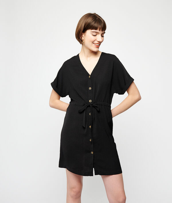 Vestido ajustado con botones Vestido ajustado con botones