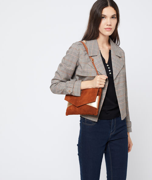 Bolso efecto ante c.camel.